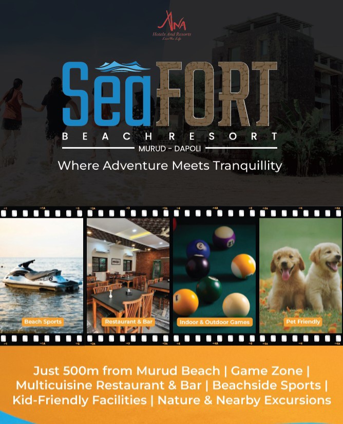 SeaFORT Beach Resort, Murud-Dapoli